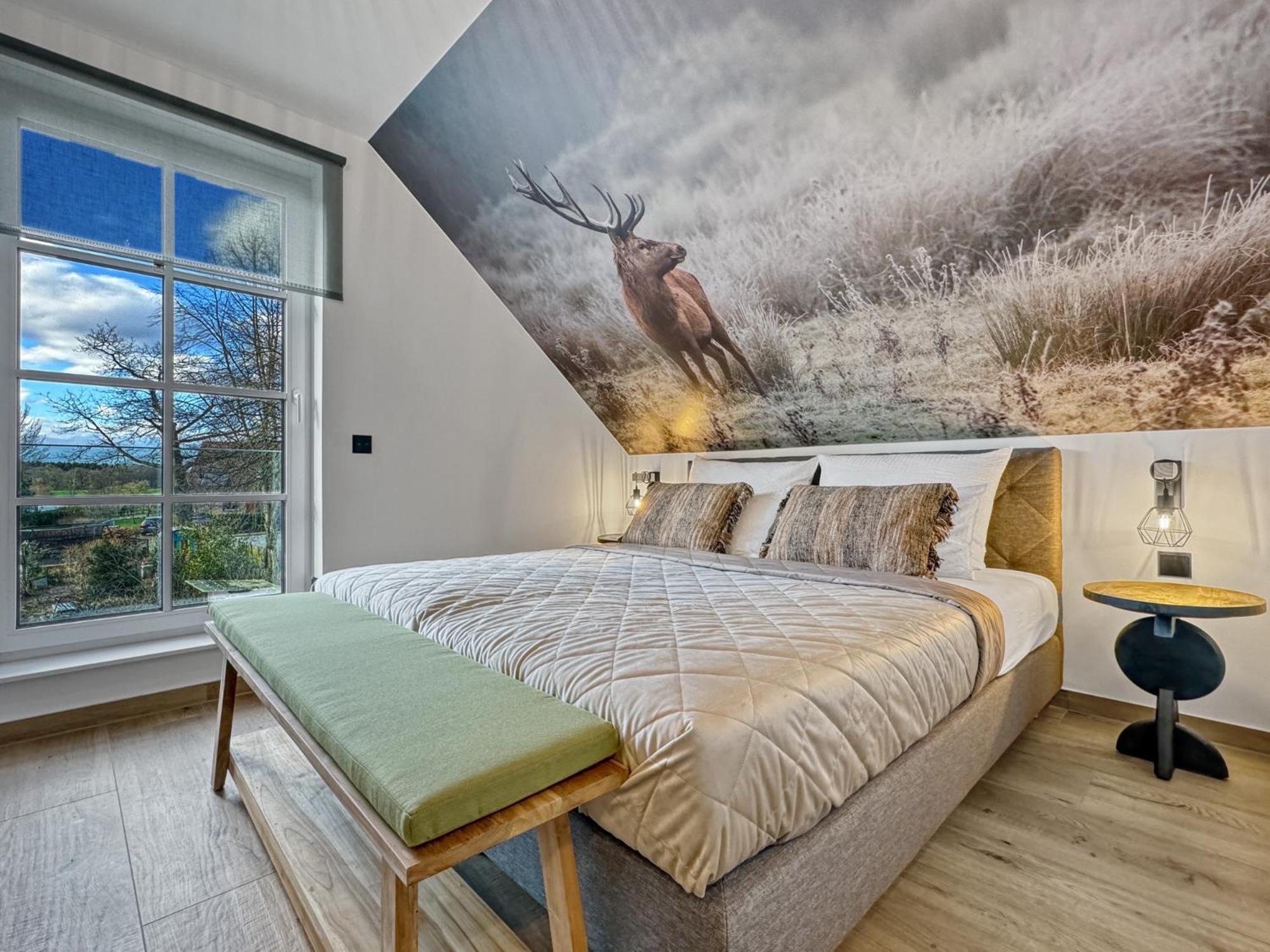 Cblue: Seeblick, Kamin, Wallbox, Natur Bentwisch エクステリア 写真